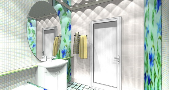дизайн-проект ванной комнаты