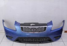 Как снять бампер на Kia Rio