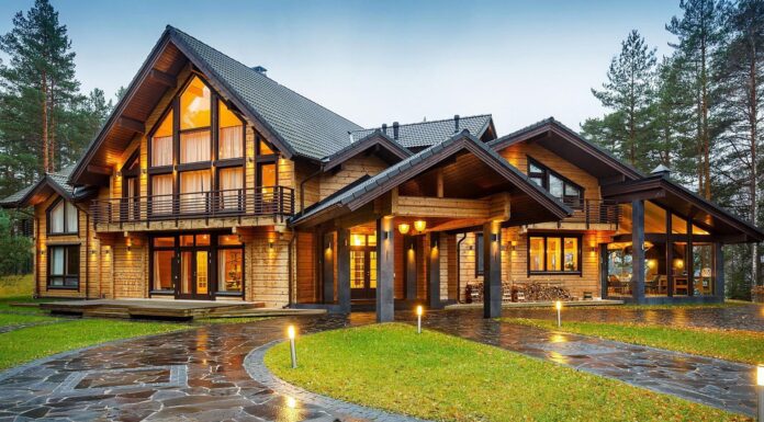 Строительство элитного коттеджа