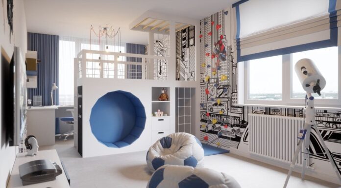 Топ-5 популярных стилей детской мебели для мальчика