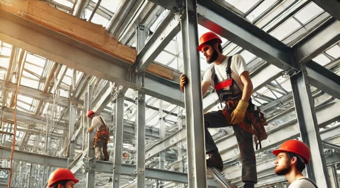 Монтаж металлоконструкций: описание и особенности