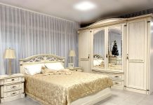 Спальня в классическом итальянском стиле