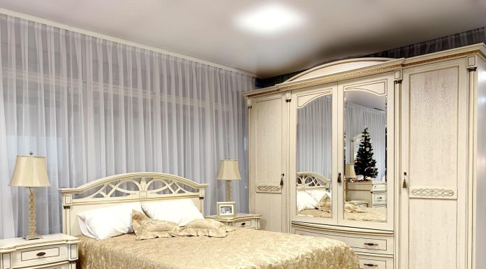 Спальня в классическом итальянском стиле
