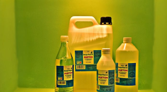 Плюсы и недостатки работы с ацетоном