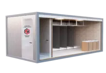 Как выбрать бытовку с душем в аренду: важные критерии