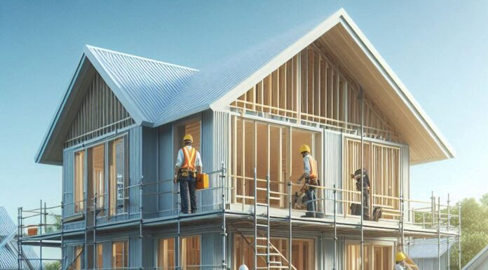 Как строится каркасно-модульный дом: основные этапы