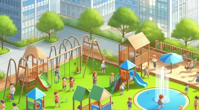 Искусственная трава для детских площадок: описание и особенности