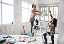 Делаем ремонт в квартире: краска для стен, отделка стен и потолка, двери