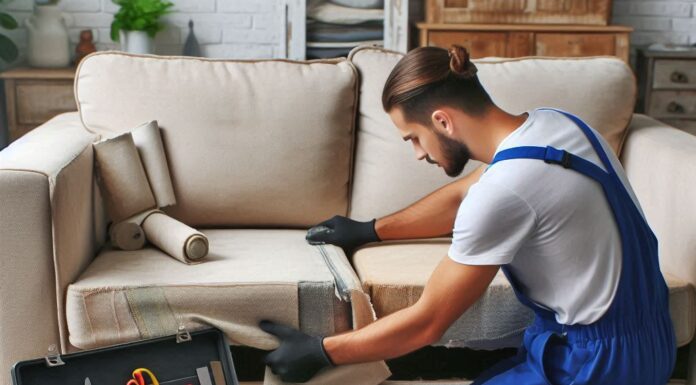 Перетяжка диванов: как вернуть мебель в идеальное состояние