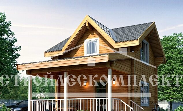 Особенности домов из профилированного бруса