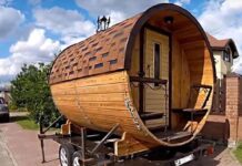 Существуют ли перевозные бани и для чего они нужны