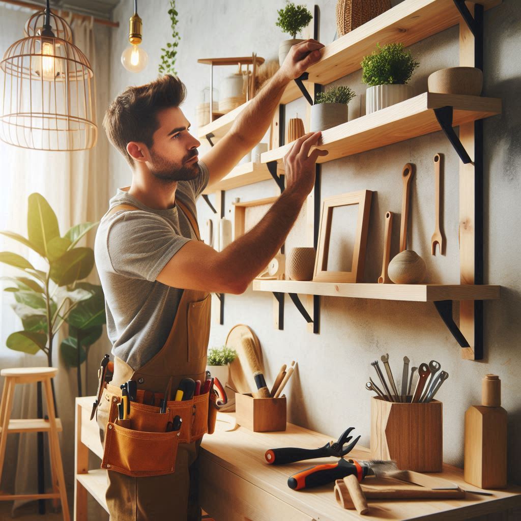 Навесные полки: особенности выбора