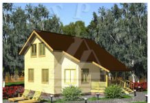 Дома из бруса 9 на 9: преимущества и недостатки