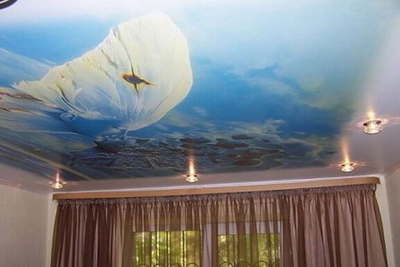 Выбор натяжного потолка