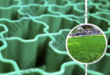 Как правильно установить газонную решетку