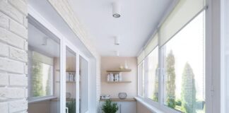 Балкон под ключ: удобство и практичность