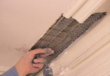 Как правильно штукатурить потолок
