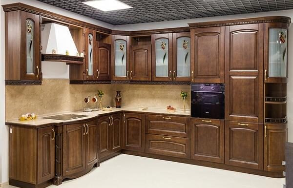 Древесина для кухонь из массива дерева