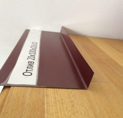 Как правильно установить отлив на цоколь фундамента своими руками