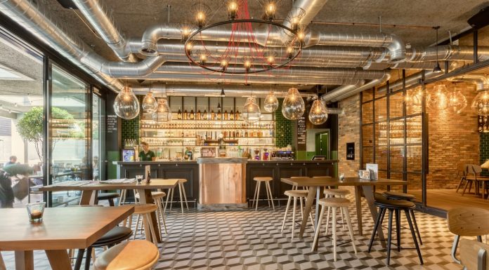 Дизайн интерьера кафе, бара, ресторана