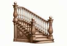 Перила для лестниц: зачем нужны, разновидности и выбор