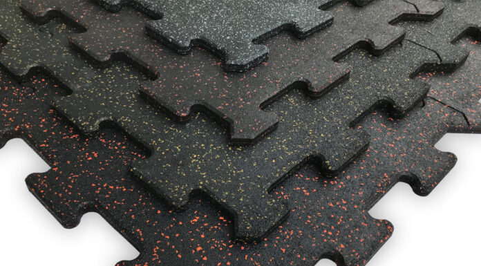 Резиновый пол: особенности, плюсы и области применения