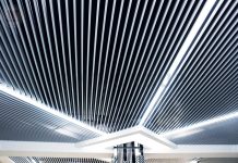 Реечные потолки немецкого и французского дизайна — отличия