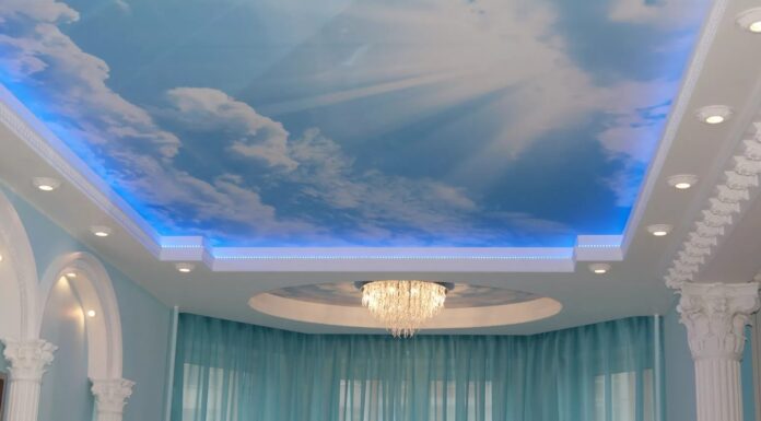Натяжные потолки — какие бывают типы: что можно встроить в натяжной потолок, разные типы потолков