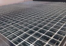 Стальной решетчатый настил решетчатый настил