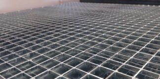 Стальной решетчатый настил решетчатый настил