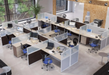 Разделение офисного пространства