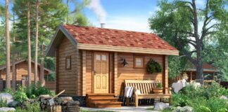 Плюсы бань из бруса