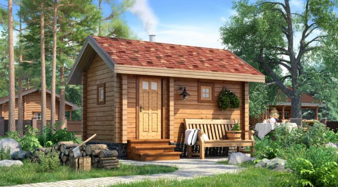 Плюсы бань из бруса